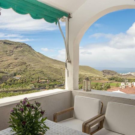Casa Carmen Agaete Con Terraza Y Vistas Al Mar Apartment Luaran gambar