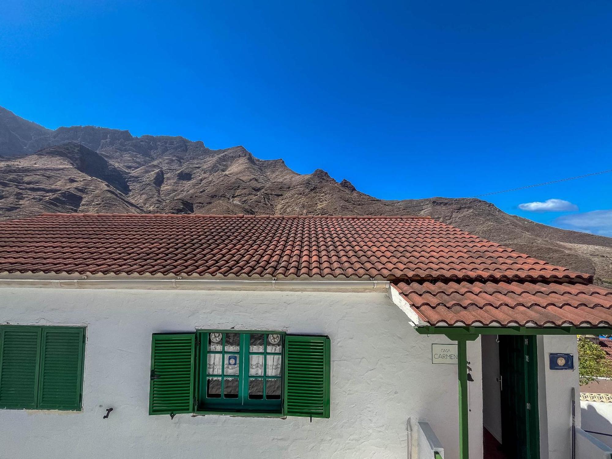 Casa Carmen Agaete Con Terraza Y Vistas Al Mar Apartment Luaran gambar