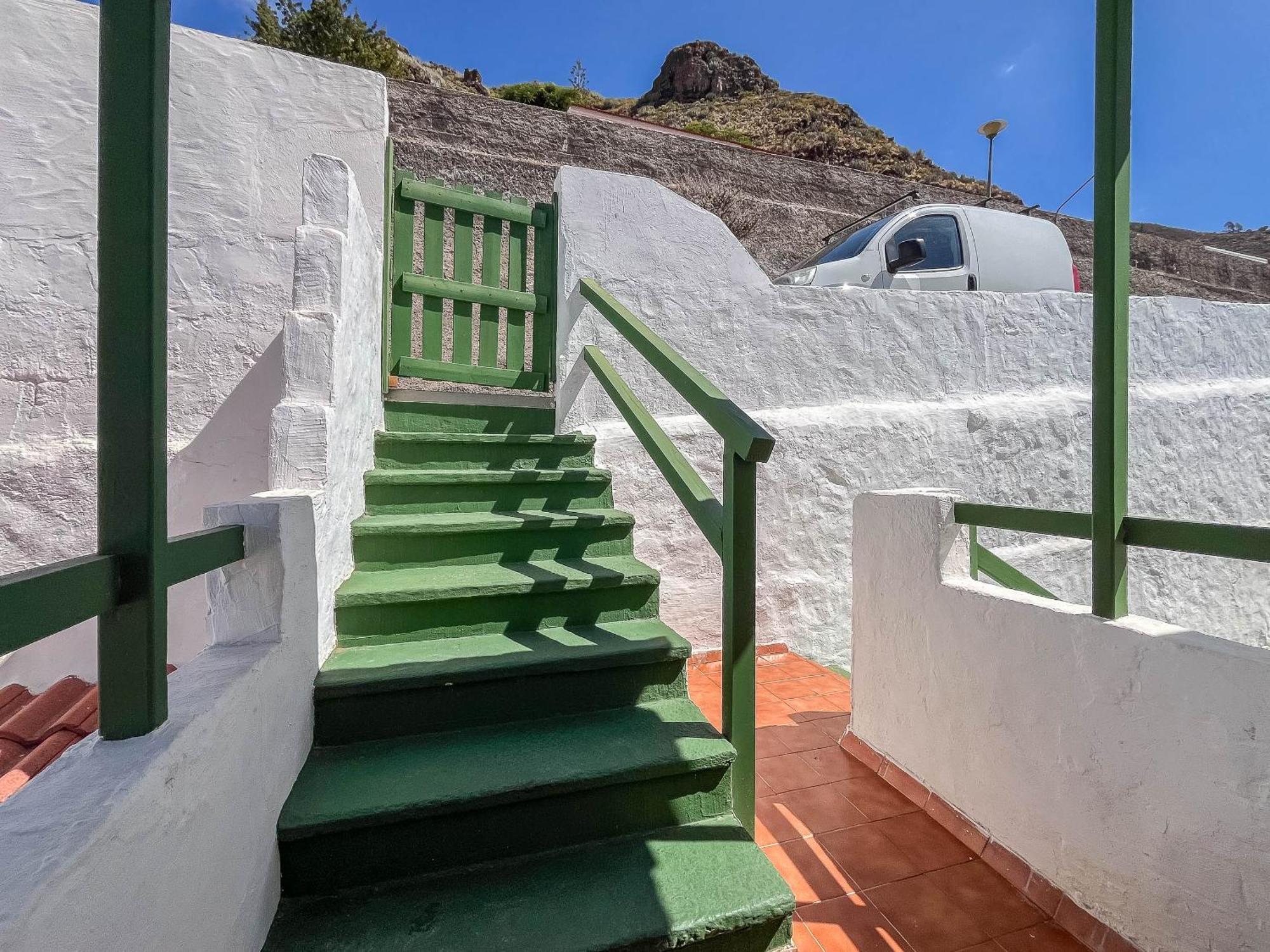 Casa Carmen Agaete Con Terraza Y Vistas Al Mar Apartment Luaran gambar