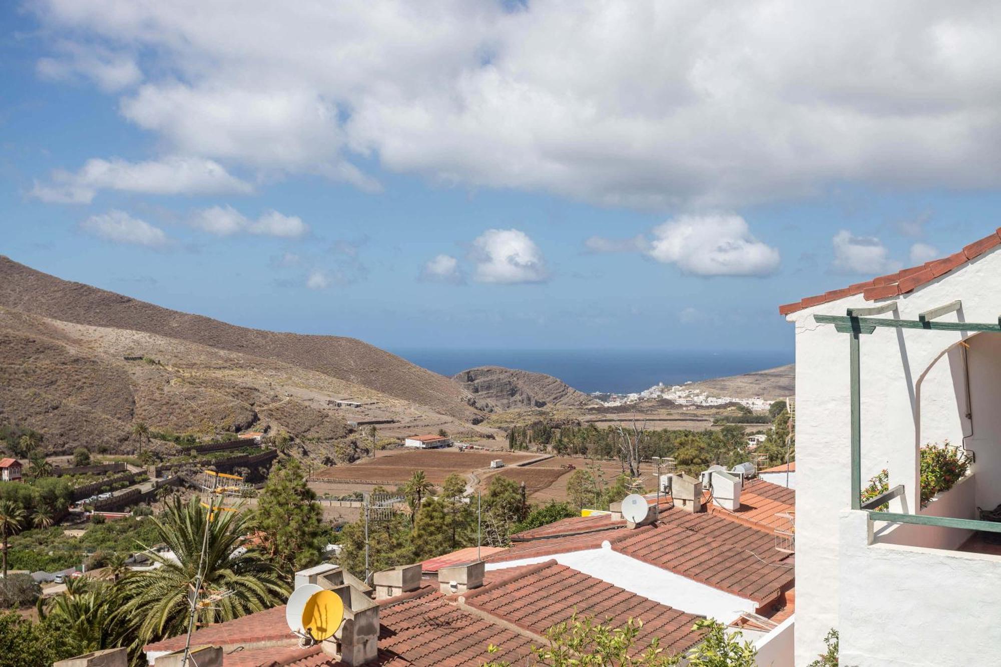 Casa Carmen Agaete Con Terraza Y Vistas Al Mar Apartment Luaran gambar