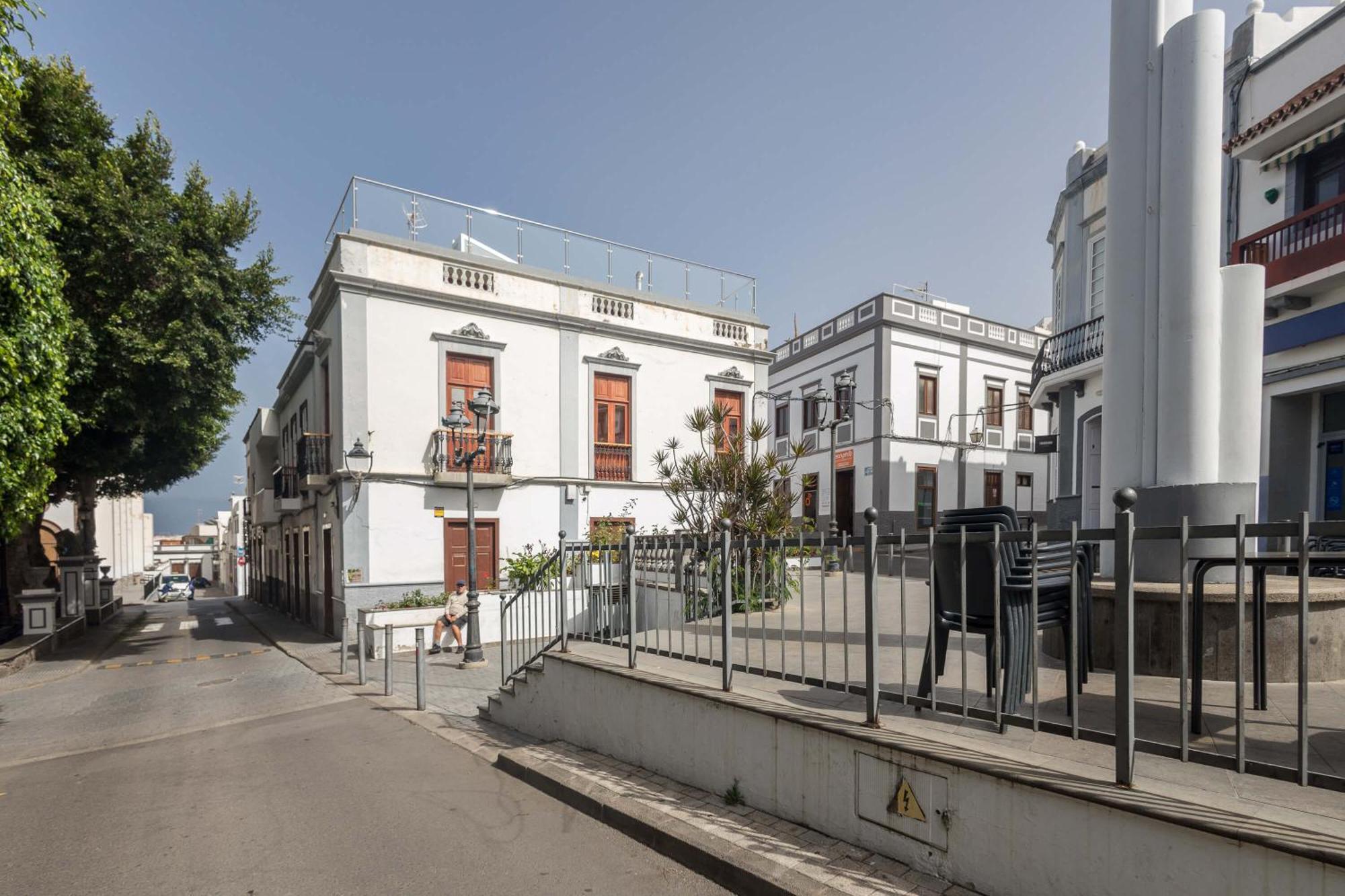 Casa Carmen Agaete Con Terraza Y Vistas Al Mar Apartment Luaran gambar