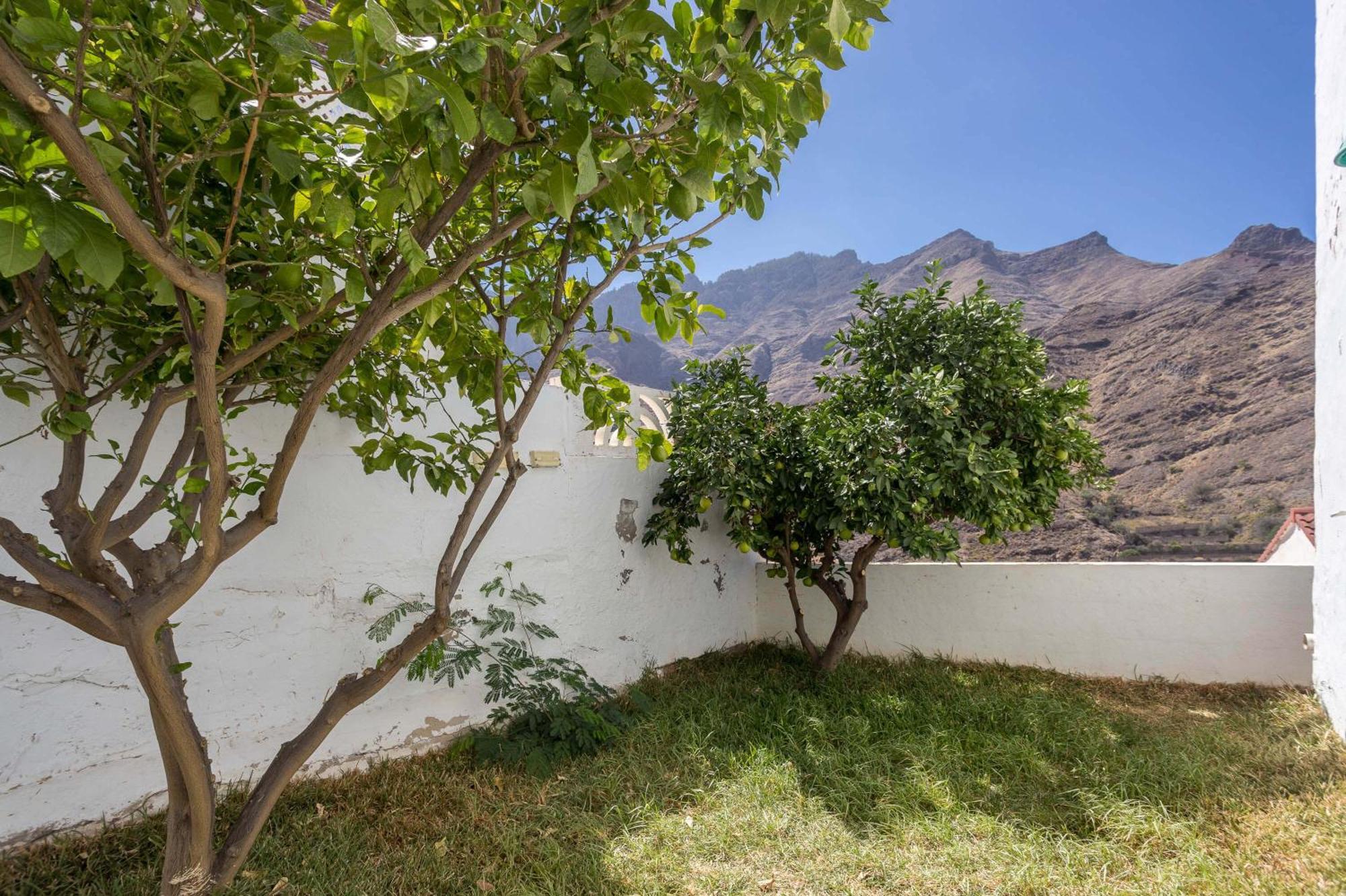 Casa Carmen Agaete Con Terraza Y Vistas Al Mar Apartment Luaran gambar