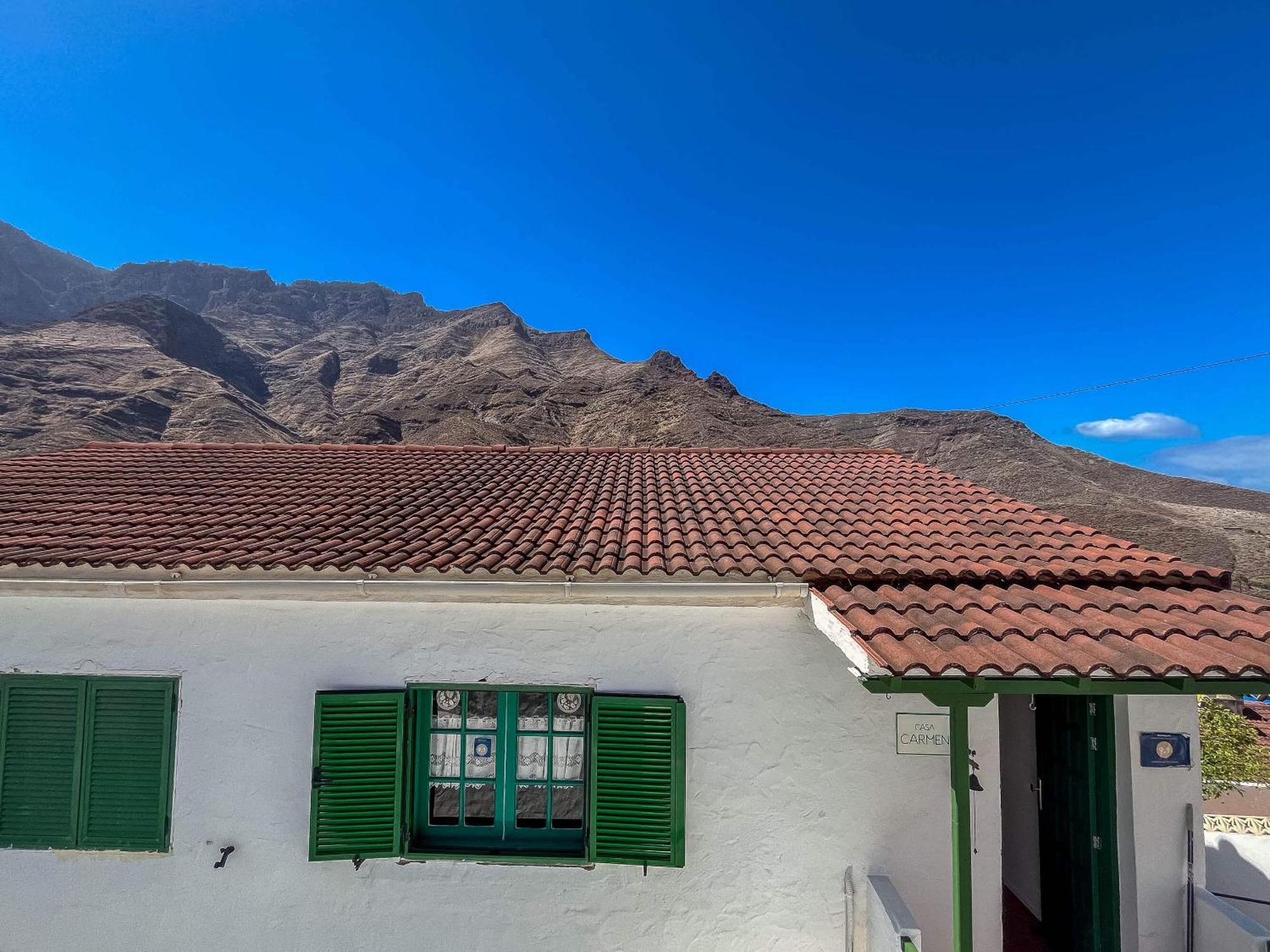 Casa Carmen Agaete Con Terraza Y Vistas Al Mar Apartment Luaran gambar