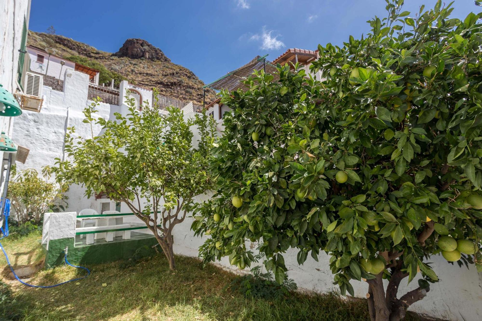 Casa Carmen Agaete Con Terraza Y Vistas Al Mar Apartment Luaran gambar