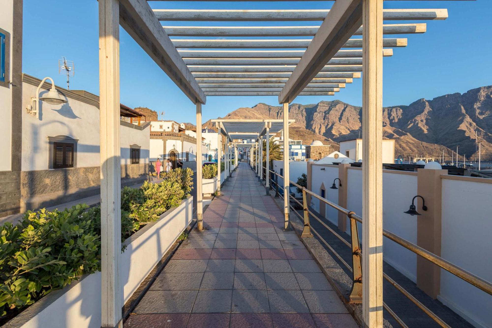 Casa Carmen Agaete Con Terraza Y Vistas Al Mar Apartment Luaran gambar