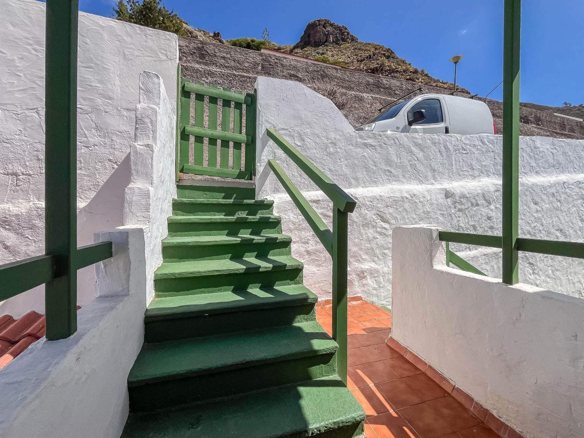 Casa Carmen Agaete Con Terraza Y Vistas Al Mar Apartment Luaran gambar